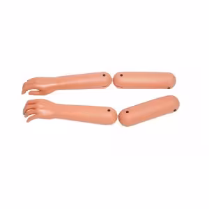 Bras de remplacement pour mannequin Ambu Man - la paire