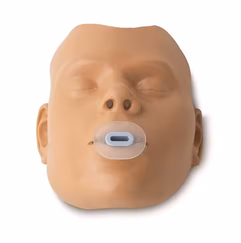 Peau de visage Ambu Guédel pour mannequin Ambu Man et Uniman+ - lot de 5