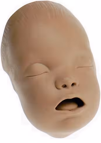 Peau de visage pour mannequin Ambu Baby - lot de 5