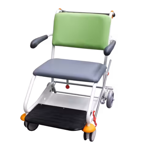 Fauteuil de transfert bariatrique Manchester lourde charge - assise grise