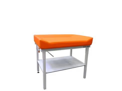 Divan d examen pédiatrique à hauteur fixe Fixa Pedia 1S - 1 section, sellerie plate