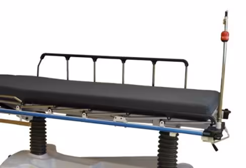 Tige porte-sérum fixe sur le support - double longueur aux pieds