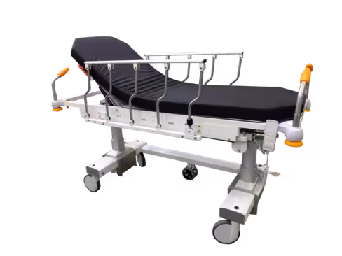 Chariot brancard Skot Fluoroscopy électrique l. 72 cm - matelas PU noir