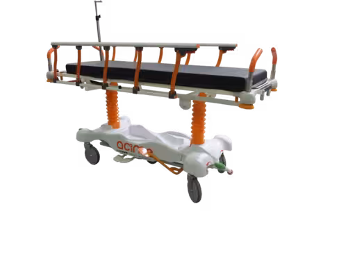 Chariot-brancard Skot II l. 72 cm - matelas PU noir