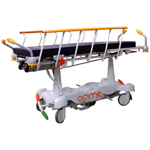 Chariot-brancard Skot Speede l. 82 cm - matelas PU noir