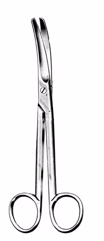 MAYO ciseaux courbes 17,0cm