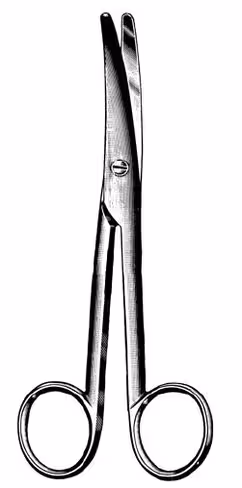MAYO STILLE ciseaux courbés 17cm