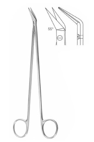 POTTS SMITH ciseaux vasculaires 55°, 18,5cm