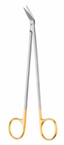 POTTS SMITH ciseaux vasculaires 40° tranchant en tungstène TC 19cm