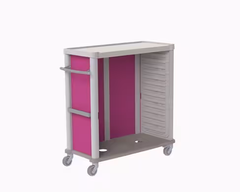 Chariot double Eolis - 14 modules - sans cloison