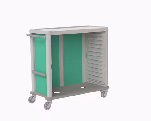 Chariot double Eolis - 12 modules - sans cloison