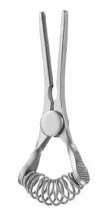 DEBAKEY-GLOVER mini clamp bulldog 50mm