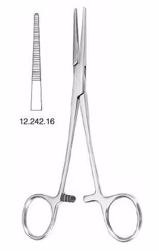 KELLY-RANKIN pince hemostatique 16cm droite