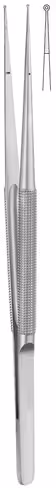 Pince à anneaux droite diamantée 1X0,5mm 15cm