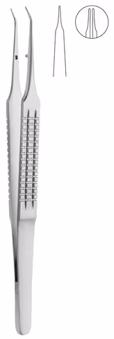 Micro-pince, dilatateur vasculaire, droite, 5X0,3 mm, 18 cm
