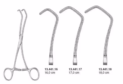 COOLEY DERRA pince atraumatique 16cm