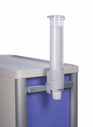 Distributeur de gobelets - avec pince pour rail