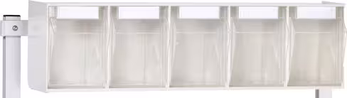 Bac basculant - avec support normalisé - lot de 5