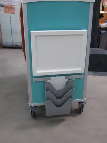 Trieur pour rail normalisé - 3 cases