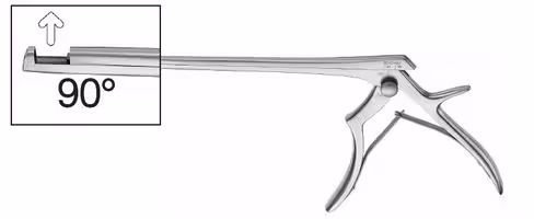 KERRISON pince 200mm 90° en haut, 5mm démontable, éjecteur,revêtement céramique regular footplate