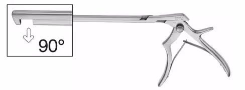 KERRISON pince 200mm 90° en bas, 5mm démontable, éjecteur,revêtement céramique thin footplate