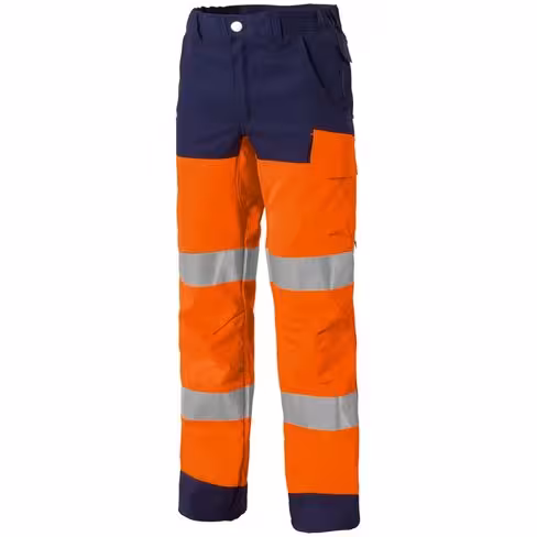 Pantalon haute visibilité Luk Light - Molinel - marine/orange fluo - taille au choix