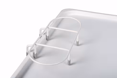 Porte-flacons amovible 3 cases pour guéridon composite bords relevés