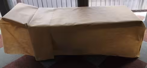 Parure universelle à usage unique - 1 couverture - 1 dessous et 1 taie d'oreille lot de 20 parures