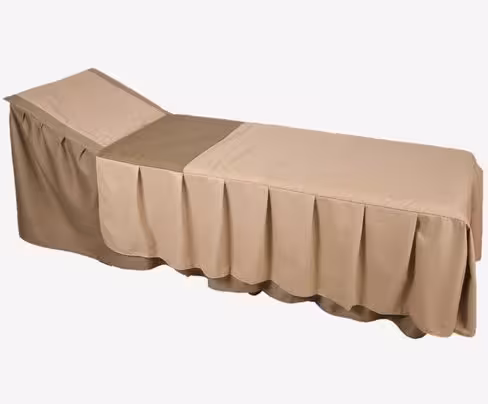 Parure en tissu baccarat pour table réfrigérante largeur 62 cm