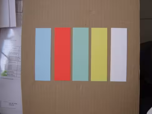 Etiquette pour porte-étiquette - coloris assortis - lot de 10