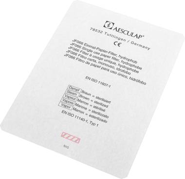 FILTRE PAPIER STERILE P.SET CONT.SPECIAL