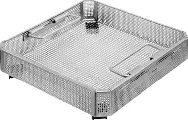 1/2 PANIER PERFORE 243X253X36MM