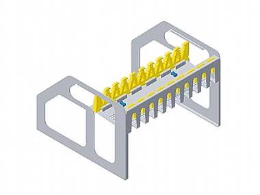 CADRE DE RANGEMENT POUR EMPORTE-PIECE