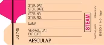 ETIQUETTE-TEMOIN AVEC PLOMB ROUGE lot de 1000