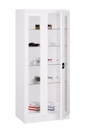Armoire à pharmacie vitrine - 2 portes