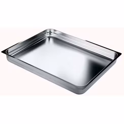 Bac gastronorme inox plein GN 2/1 - profondeur 150 mm