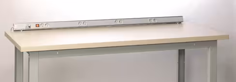 Rampe électrique 8 prises pour établi d'atelier NG l. 175 cm