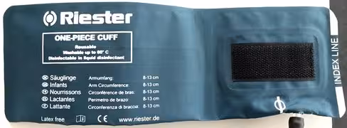 Brassard désinfectable nourisson 1 tube sans latex