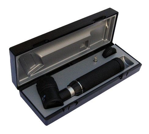 Dermatoscope Ri-Derma tête LED + manche type C à prise rechargeable / en étui rigide