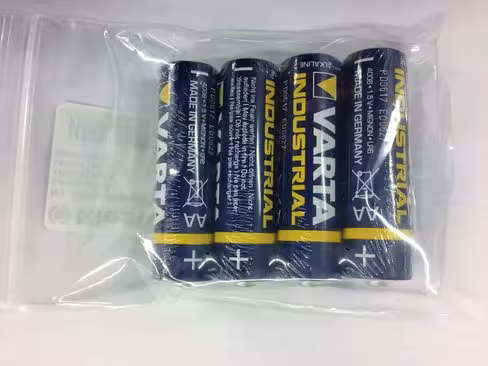 Piles alcalines 2,5V type AA - lot de 4