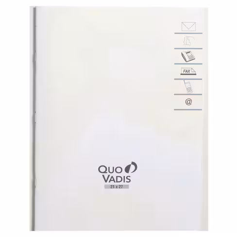 Répertoire pour agenda semainier Quo Vadis Ministre - 16 x 24 cm