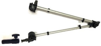 Nouveau bras pivotant pour CAMERA IP COMPACT à monter sur CAR TORO, CAR STAR, CAR PLUS