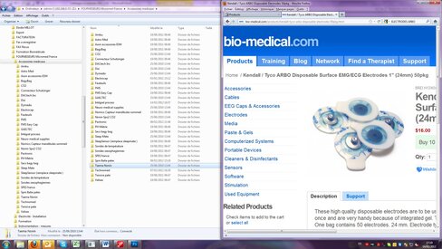 Electrodes ECG ARBO autocollantes à usage unique : paquet de 50