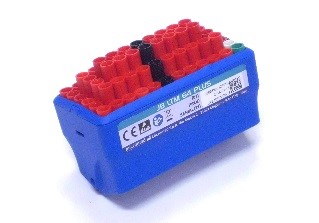 JackBox avec 64 entrées référence commune dont 6 entrées commutables en bipolaire.