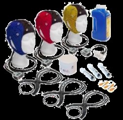 Kit de démarrage pour casque Waveguard Connect 3 casques Waveguard Connect (réf CS301 en taille S, M et L)