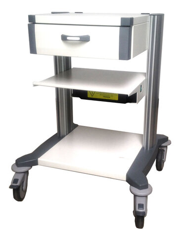 Kit chariot mobile pour EEG Chariot CAR TORO SMALL (Largeur 45 cm) avec tiroir intégré.