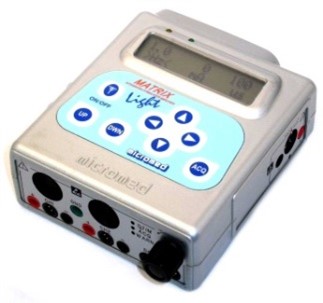 Amplificateur et stimulateur portables EMG 3 voies : 2 + 1 DC température