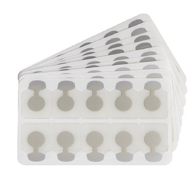 ELECTRODE ADHÉSIVE NUTAB AG/AGCL- 100/PK NUTAB - REQUIERT DES FILS PINCE CROCO , (10X10)