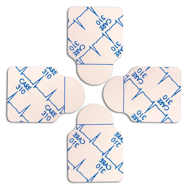 ELECTRODE MISE À TERRE CARE 310 AG/AGCL-100/PK NUTAB - REQUIERT DES FILS PINCE CROCO , (10X10)