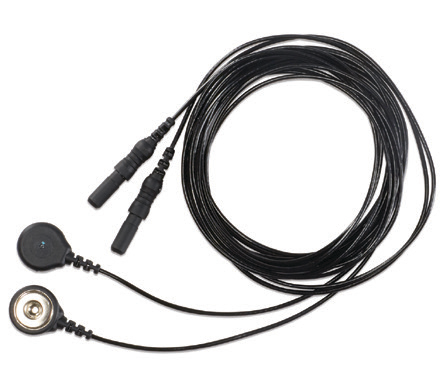 FIL BOUTON PRESSION-L 1,5M-NOIR-2/PK REUTILISABLE - FICHE 1,5MM TP